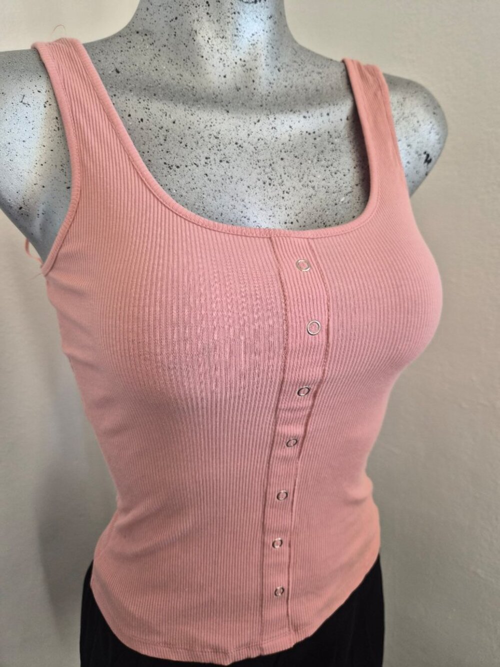 Buttons Tank Top - Picture 2 of 6